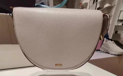 ECCO爱步包包女 新款真皮斜挎包单肩包通勤包 马鞍包9107805 商品图0
