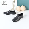 经典鲨2024年新款男士平底一脚蹬舒适通勤皮鞋商务鞋KW74-D14051 商品缩略图0