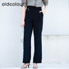oldcolour欧珂夏季高腰直筒休闲裤女显瘦垂感阔腿裤P24073251 商品缩略图2