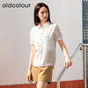 oldcolour欧珂夏季莱赛尔天丝雪纺上衣女小众设计感衬衫P24011191 商品缩略图3