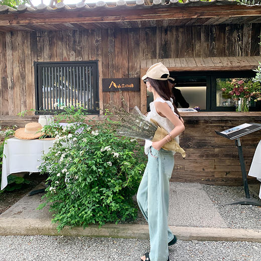 <曾小咸推荐> 【清凉一夏】冰丝牛仔裤 商品图1