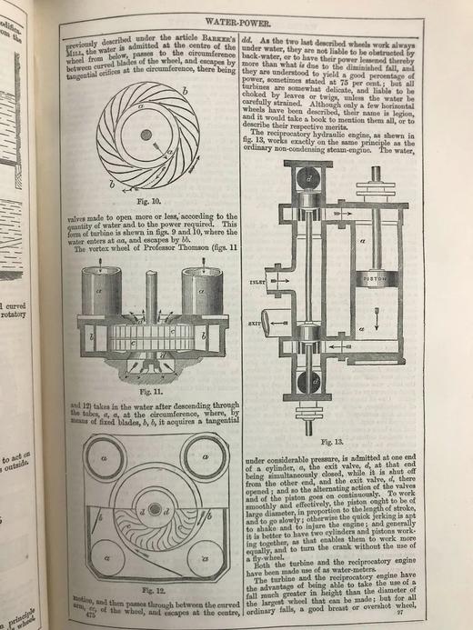 1880年 钱伯斯百科全书（卷10） 数百幅版画插图 真皮精装16开 商品图11