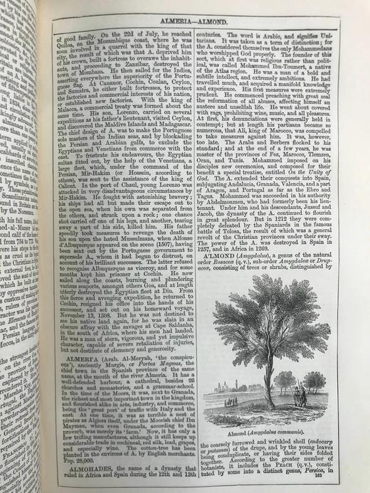 1880年 钱伯斯百科全书（卷1） 数百幅版画插图 真皮精装16开 商品图12