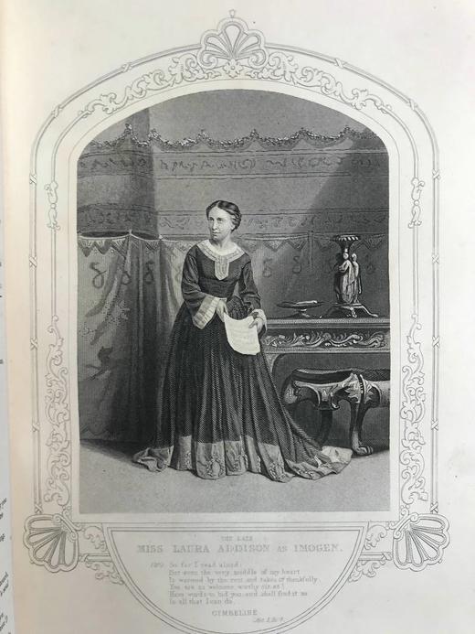 约19世纪后期 莎士比亚作品集（悲剧） 肯尼·梅多斯数百幅版画插图 真皮精装16开 商品图6