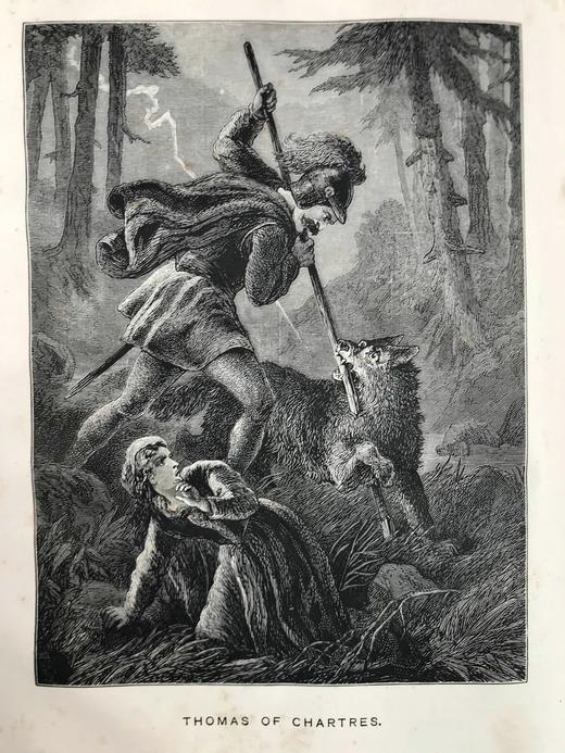 约19世纪后期 威尔逊的边境故事集（卷4） 配多幅精美插图 漆布精装大16开 商品图11