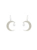 momoko｜18x14mm Crescent Moon & Star Earrings [耳环 3色可选] 商品缩略图6