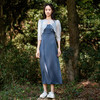 oldcolour欧珂夏季套装连衣裙女荷叶边短款罩衫两件套P26102523 商品缩略图3