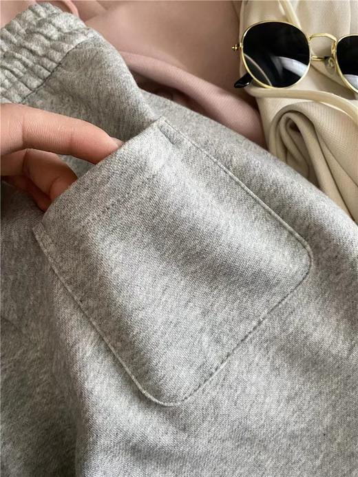 七夕促→【喜出】2481 卷边休闲哈伦九分直筒裤 商品图3