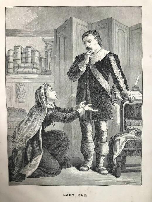 约19世纪后期 威尔逊的边境故事集（卷5） 配多幅精美插图 漆布精装大16开 商品图6