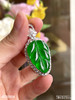 老坑玻璃种帝王绿叶子吊坠【4030904】具体价格微信咨询 商品缩略图3