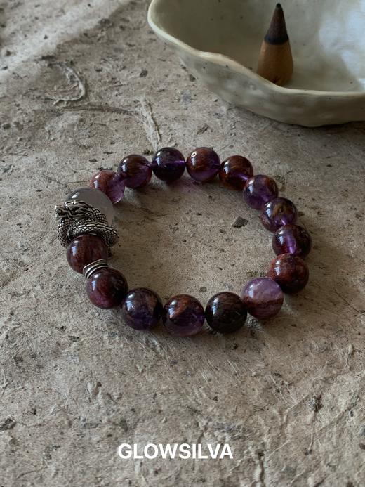 「九紫离火」新中式原创设计款满矿高品质紫钛幽灵 商品图1