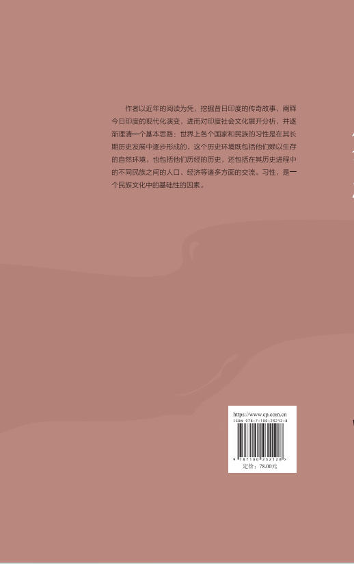 印度人的习性：印度文化读书札记  丁元竹 著 商品图1