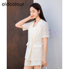 oldcolour欧珂夏季西装款轻薄衬衫女高级感职业风P25048515 商品缩略图2