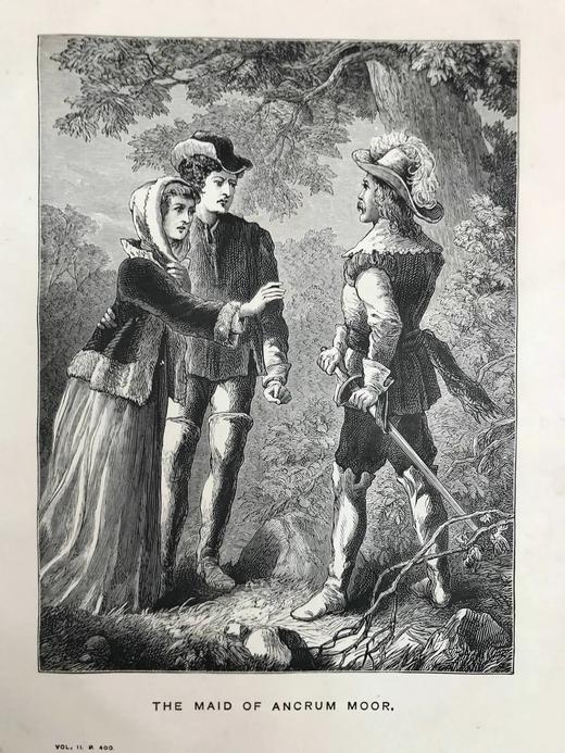 约19世纪后期 威尔逊的边境故事集（卷2） 配多幅精美插图 漆布精装大16开 商品图12