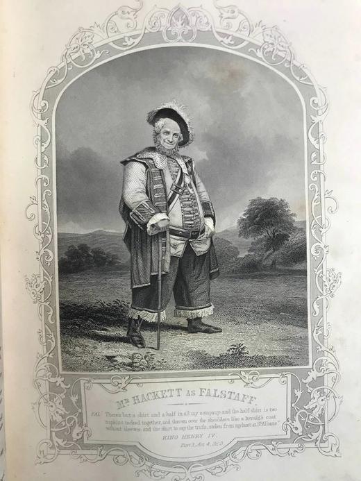 他把理查三世画成猪！约19世纪后期 莎士比亚作品集（历史剧与诗集） 肯尼·梅多斯数百幅版画插图 真皮精装16开 商品图10