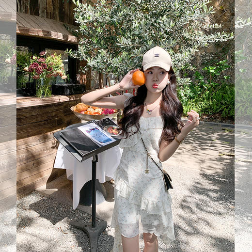 <曾小咸推荐> 【莉香恋人】长短款碎花连衣裙 商品图1