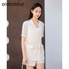 oldcolour欧珂夏季西装款轻薄衬衫女高级感职业风P25048515 商品缩略图3