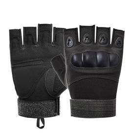 【半指战术手套户外防护手套】 战术手套摩托车手套半指男防护户外运动透气赛车骑行半指手套jy