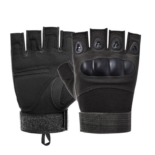 【半指战术手套户外防护手套】 战术手套摩托车手套半指男防护户外运动透气赛车骑行半指手套jy 商品图0