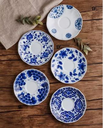 蓝凛堂染花绘咖啡杯碟（SHETRICS+SHETRIC） 商品图4