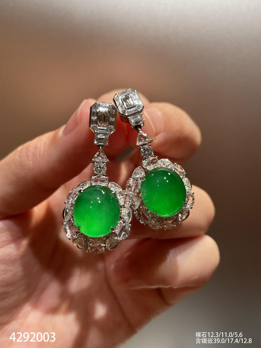 4262003，蛋面耳坠。具体价格微信咨询 商品图6