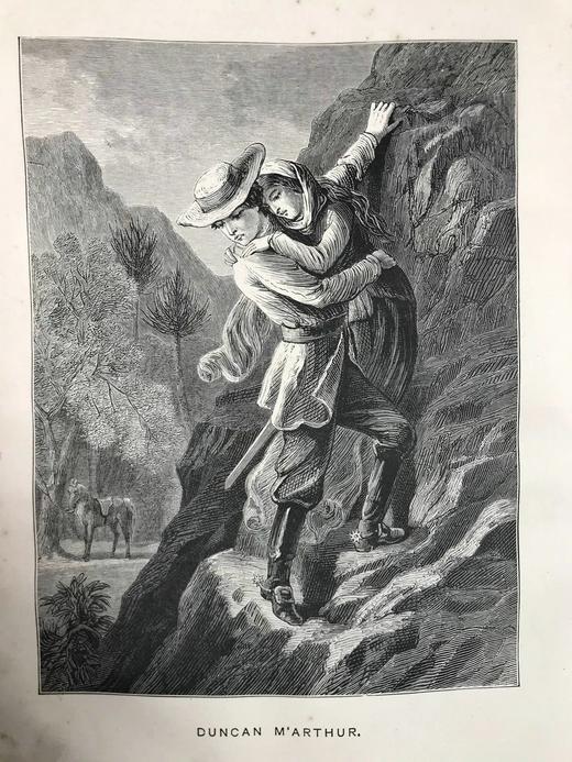 约19世纪后期 威尔逊的边境故事集（卷2） 配多幅精美插图 漆布精装大16开 商品图10