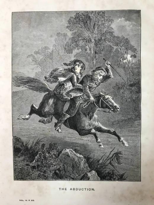 约19世纪后期 威尔逊的边境故事集（卷4） 配多幅精美插图 漆布精装大16开 商品图12