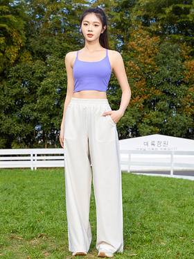 2024哈瓦塔阔腿快干清凉休闲运动长裤H341106