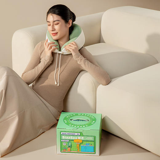 象术N5颈椎按摩器肩颈部按摩仪肩部肩膀斜方肌按摩枕 商品图2