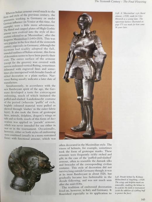 中世纪骑士兵器与铠甲图史（1988） 数百幅插图 精装大16开 商品图9