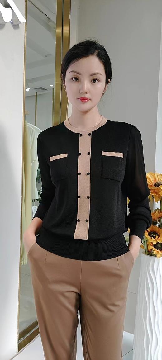 长袖露西丝针织套头衫488976 商品图1