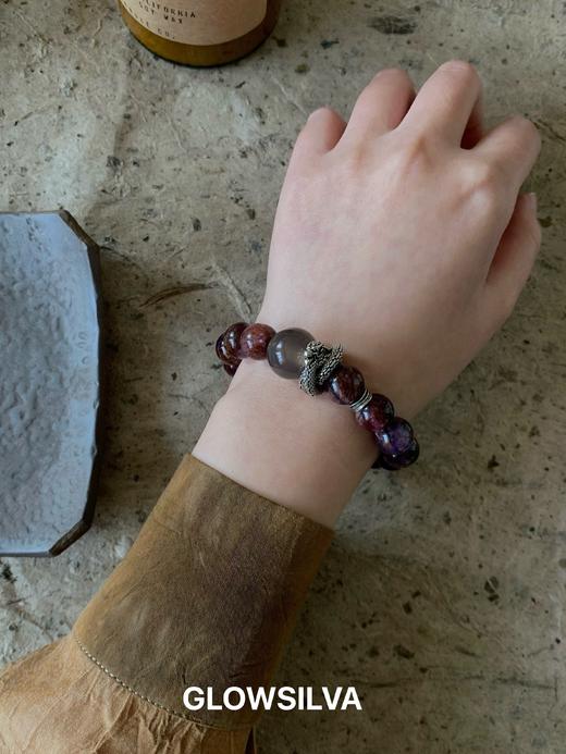 「九紫离火」新中式原创设计款满矿高品质紫钛幽灵 商品图2