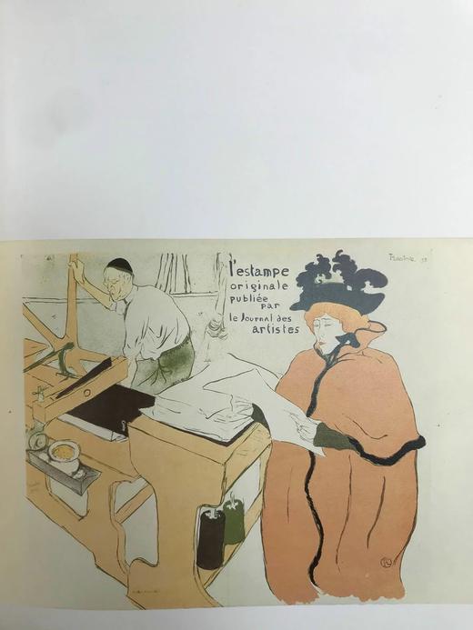 图卢兹-罗特列克画集 84幅彩色207幅黑白插图 精装16开 商品图11