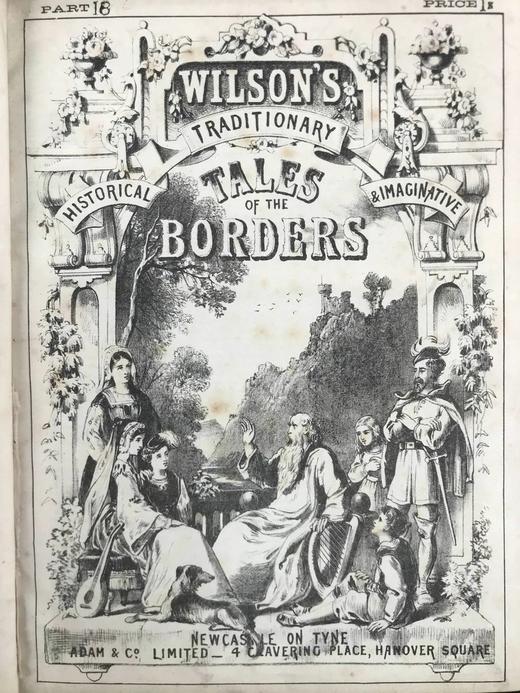 约19世纪后期 威尔逊的边境故事集（卷2） 真皮精装大16开 商品图4