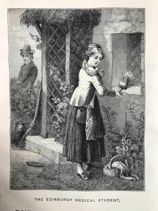 约19世纪后期 威尔逊的边境故事集（卷4） 配多幅精美插图 漆布精装大16开 商品图10