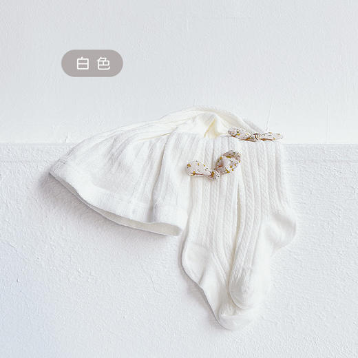 【韩系蝴蝶结防蚊连裤袜】儿童打底裤夏季薄款女童网眼袜子连裤袜婴儿宝宝袜裤新生儿打底袜 商品图5