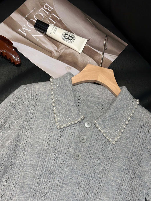 San*dro法式绵羊毛混纺针织polo 商品图7