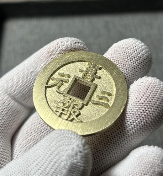 古法文创铸币 金榜题名背状元 文房铜镇 HFH40 商品图8