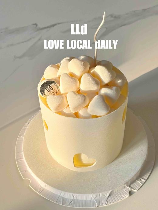 满心是爱 · 奶油霜蛋糕（喷砂工艺，颜色会有些许差异） 商品图5