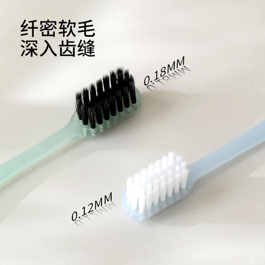 FaSoLa柔丝护龈牙刷家用情侣细丝软毛牙缝清洁男女士专用家庭装 商品图1