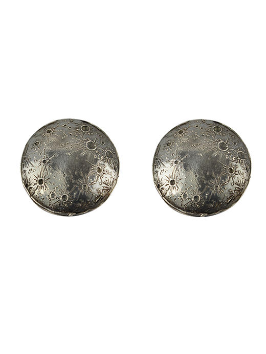 momoko｜21mm Large Moon Disc Earrings [耳环 3色可选] 商品图6