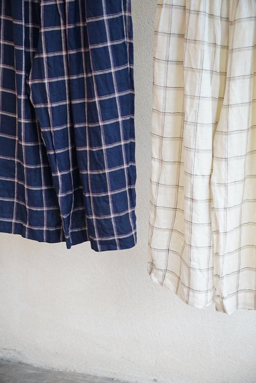 （5折）Antiquites ichi格纹阔腿裤 商品图12