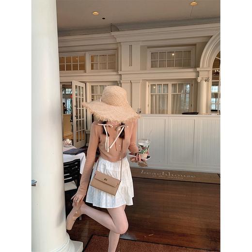 肉桂桃桃	XS/S码  榛果L码 金蘑菇菇 奶味 丝绵防晒系 / 甜美针织开衫女短款修身防晒衫外套 商品图2