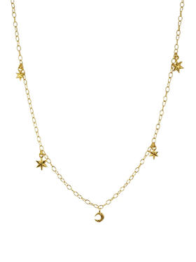 momoko｜40cm Starry Sky Choker [项链 金 / 银 ]