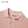 Lacoste法国鳄鱼女装新款时尚短款纯色舒适短袖POLO衫DF7185-10 商品缩略图2