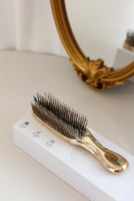 出口海外爆款❗️ 日本宙斯同厂秘密出品👉【MODWAY干湿两用按摩梳】宙斯一把四位数💰 一把️拥有专利的按摩梳👩近500根齿梳采用进口原料 ✅有效刺激毛囊生长头发丨干湿两用❗️可以洗头时做按摩 商品图6