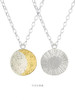 momoko｜25mm Large Moon & Sun Reversible Disc Choker [ 项链 ] 商品缩略图0