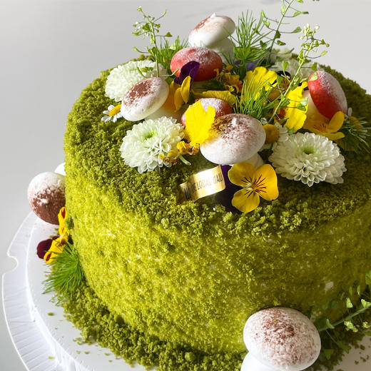 INS复古 绿野仙踪【奶油款】 · 奶油蛋糕（鲜花装饰随机） 商品图1