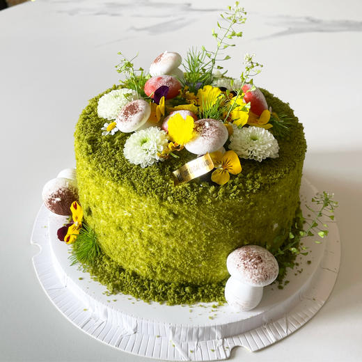 INS复古 绿野仙踪【奶油款】 · 奶油蛋糕（鲜花装饰随机） 商品图0