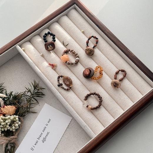 美拉德串珠戒指 商品图0